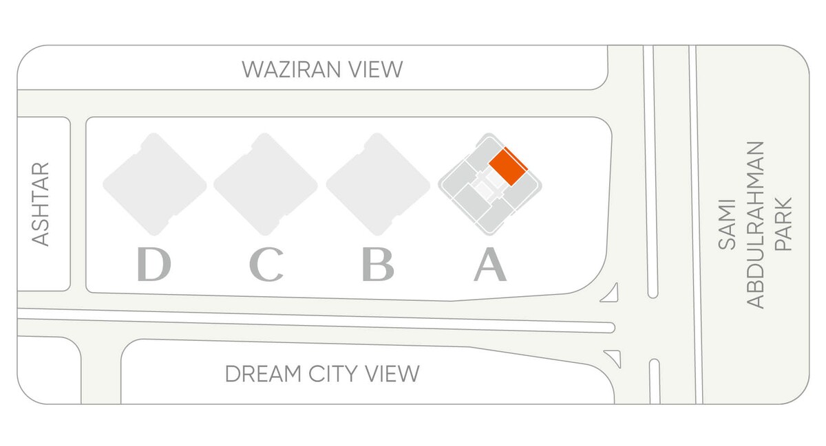 Plan of Tulip Towers 3+1