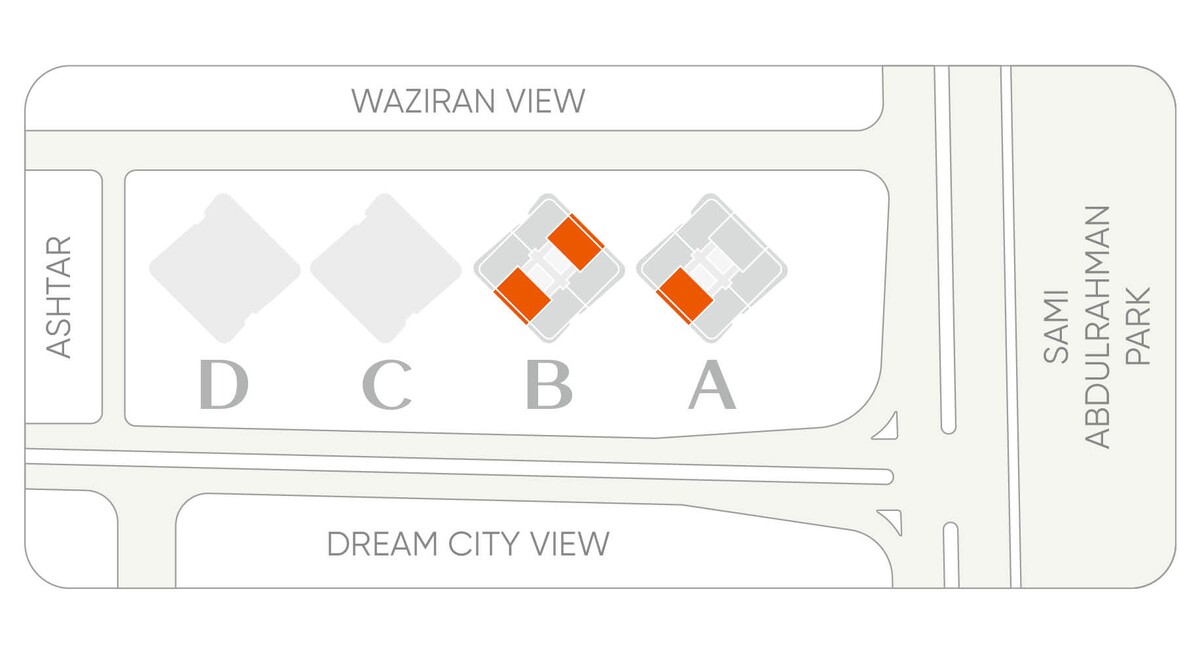 Plan of Tulip Towers 4+1